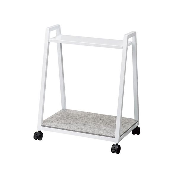 アンダーデスクワゴン FAW-123 ホワイト 【組立品】