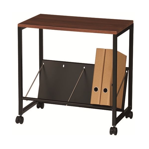 ファイルワゴン YSK-013-1 天板付き1段 BK 【組立品】