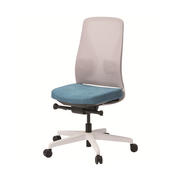 事務イス シルエット CC-210W ブルー