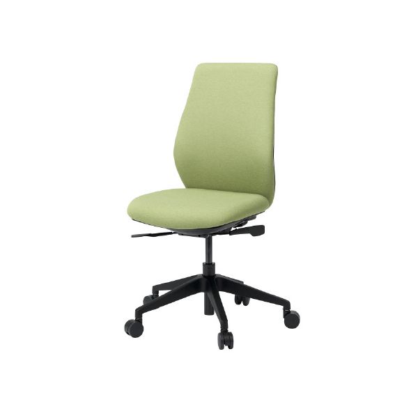 事務イス NC-R200 グリーン 布張り