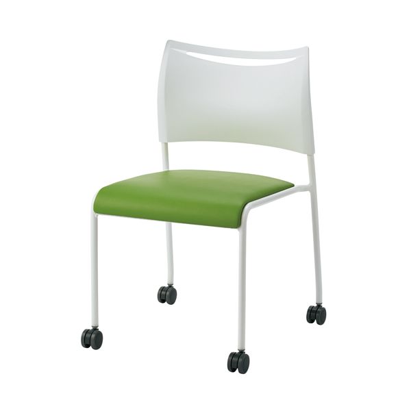 会議イス LTS-4CW-V-GN グリーン