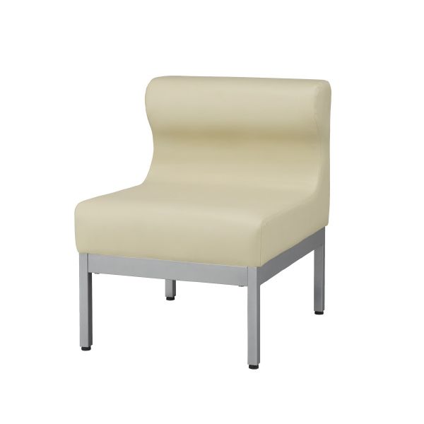 ロビーチェア 1人掛 743001 ベージュ