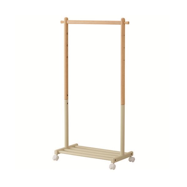 キッズコートハンガー ILH-3685IV アイボリー 【組立品】