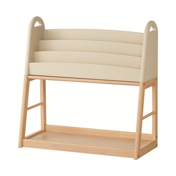 木製収納 ILR-3684IV アイボリー 【組立品】