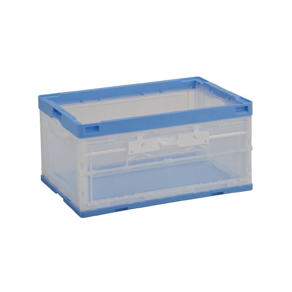 オリタタミコンテナ CB-75 2面扉 青