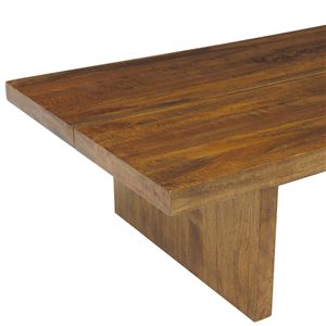 マンゴーウッドテーブル(ローテーブル/リビングテーブル) 長方形/幅120cm 木製 木目調 texens(テクセンス) 商品写真2