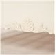 アンティーク調ベッド 【シングルサイズ】 木製/パイン材 猫足 姫系 アンティークホワイト(白)  - 縮小画像4