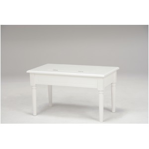 コスメテーブル(ドレッサー/化粧台) 木製 幅70cm 鏡付き ホワイト(白)  商品写真2