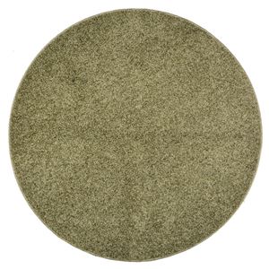 ラグマット 絨毯 約160R グリーン 円形 日本製 折りたたみ 抗菌 防臭 防ダニ ホットカーペット 通年可 デタント