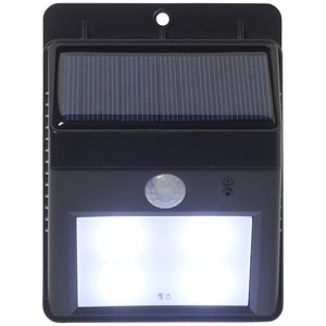 電源不要!取付簡単!壁掛けタイプ LED ソーラーライト ×常夜灯×センサーライト 商品写真3