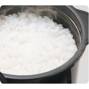 カクセー ちびくろちゃん1合炊き 電子レンジ専用炊飯器 備長炭 T-CHIBIKURO-1 商品写真3