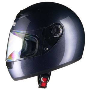 リード工業 (LEAD) フルフェイスヘルメット CR715 ガンメタリックGM フリー 商品写真
