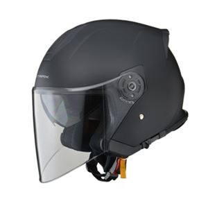 リード工業 (LEAD) ジェットヘルメット SJ10 ハーフマットブラック フリー 商品写真