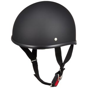 リード工業 (LEAD) ハーフヘルメット D355 マットブラック フリー 商品写真