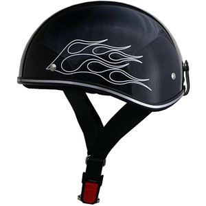 リード工業 (LEAD) ハーフヘルメット D356 ブラック フレア フリー 商品写真