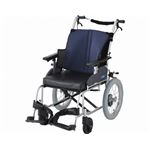 日進医療器 座王 NAH-521A 介助式 /座幅40cm ワインレッド【非課税】 border=