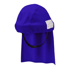 避難用簡易保護帽 でるキャップ for kids ネイビー（子供用） DCFK-NV-01 - 拡大画像