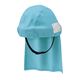 避難用簡易保護帽 でるキャップ for kids ブルー（子供用） DCFK-BU-01 - 縮小画像1