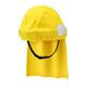 避難用簡易保護帽 でるキャップ for kids イエロー（子供用） DCFK-YE-01 - 縮小画像1