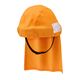 避難用簡易保護帽 でるキャップ for kids オレンジ（子供用） DCFK-OR-01 - 縮小画像1
