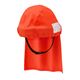 避難用簡易保護帽 でるキャップ for kids レッド（子供用） DCFK-RD-01 - 縮小画像1