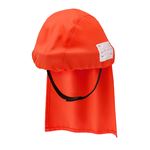 避難用簡易保護帽 でるキャップ for kids レッド（子供用） DCFK-RD-01