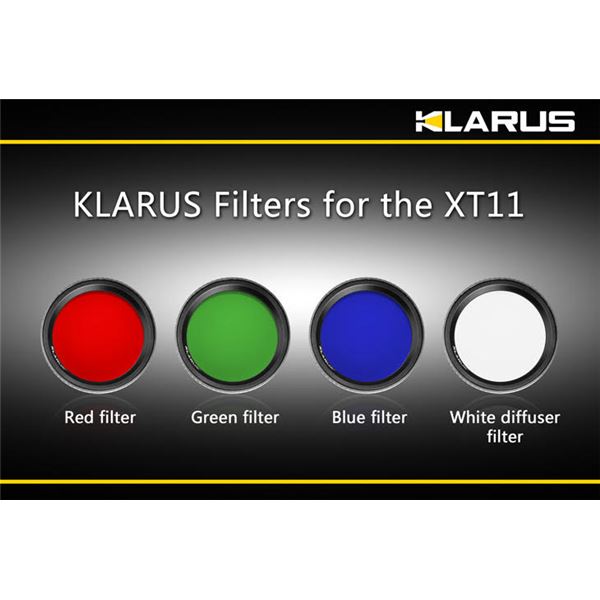 KLARUS(クラルス) XT11用フィルター 赤 【日本正規品】