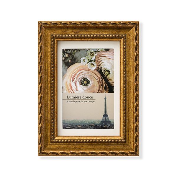 アンティークフォトフレーム REフォトフレーム L ゴールド