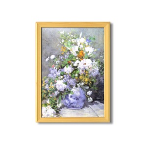 名画額縁 【Ａ3】 ルノワール 「花瓶の花」 343×466×230mm 壁掛けひも付き