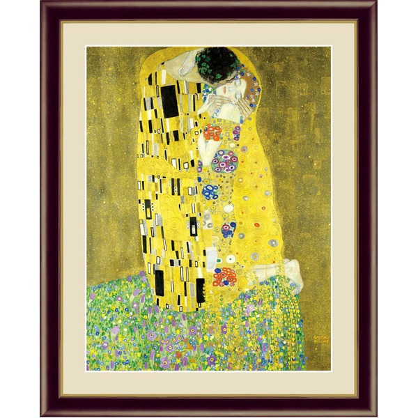 【グスタフ・クリムトの代表作】クリムト展 ウィーンと日本 ■GUSTAV KLIMT（グスタフ クリムト）F4号接吻