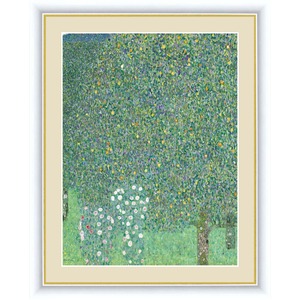 【グスタフ・クリムトの代表作】クリムト展 ウィーンと日本 ■GUSTAV KLIMT（グスタフ クリムト）F4号 木々の下の薔薇