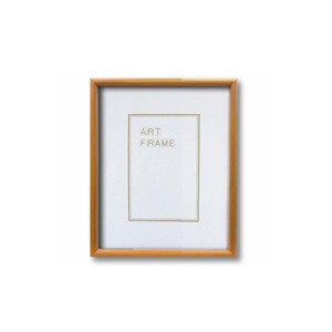 〔 木製額 〕 デッサン額 八ツ切サイズ 303×242mm ナチュラル UVカットアクリル 木製 フレーム 額縁 額