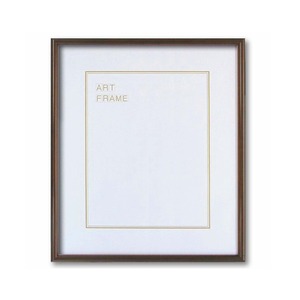 〔 木製額 〕 デッサン額 三三サイズ 606×455mm ブラウン UVカットアクリル 木製 フレーム 額縁 額