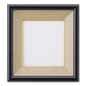 和額 ミニ 緞子色紙 137×122mm 八千代 色紙額 フレーム 額縁 額 どんす