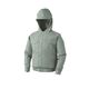 空調服 フード付き ポリエステル製空調服（KU90810） リチウムバッテリーセット（LIPRO2） ファンカラー：グレー 【 モスグリーン サイズ：5L】 - 縮小画像1