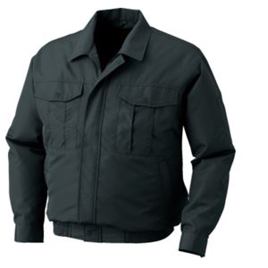 KU90540 空調服 R ポリエステル製長袖ブルゾン 服のみ チャコール 6L