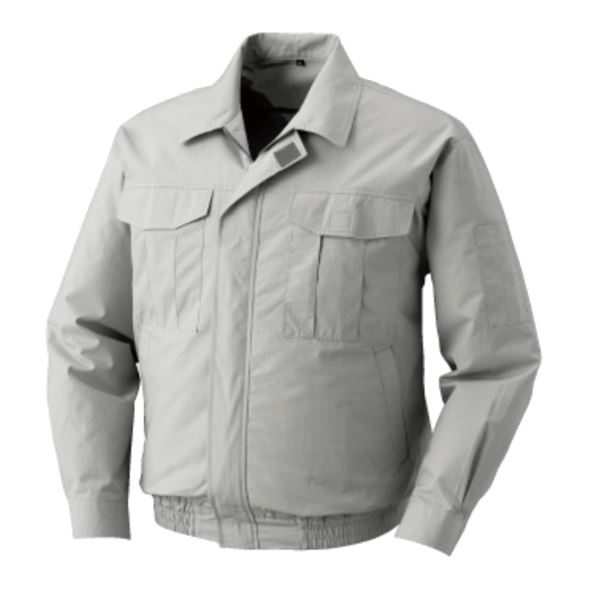 KU90550 空調服 R 綿薄手 服のみ シルバー 4L