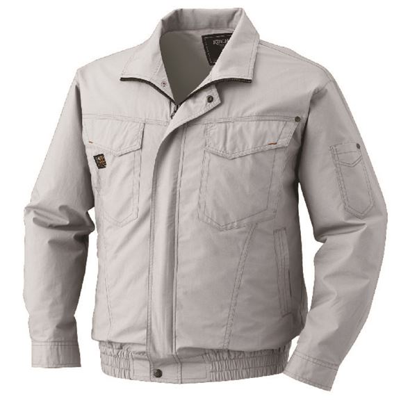 KU91400 空調服 R 綿薄手 タチエリ 服のみ シルバー 3L