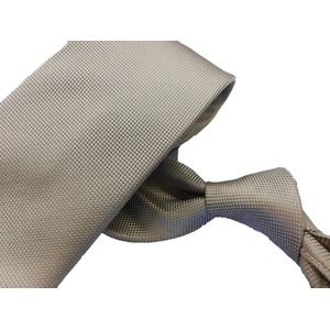 秋冬シルクネクタイ　Clarkプレミアム　手縫い仕立て　西陣ネクタイ きなり×小柄 商品写真3