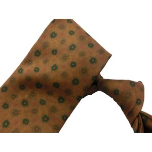 希少限定生地　シルクネクタイ&チーフセット　Clarkプレミアム　手縫い仕立て　西陣ネクタイ クラシック小紋 商品写真4