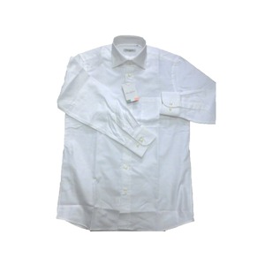 イタリア製コットンドレスシャツ　ホワイトオックス　M 商品写真4
