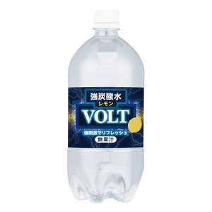 VOLT 強炭酸水レモン 1L×12本 無糖 ノンシュガー 炭酸飲料 炭酸 ペットボトル 飲料 サーフビバレッジ