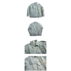 ビンテージスロバキア軍放出 ワークシャツデットストック XL 商品写真3