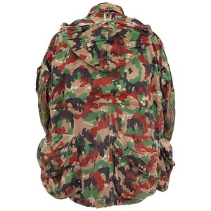 スイス軍放出 アルペン カモフラージュマンテンジャケット 【中古】 XL 商品写真3