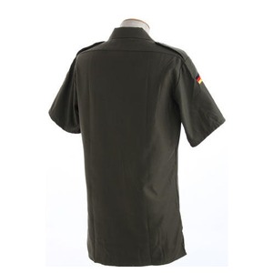 ドイツ軍放出 フィールドシャツ半袖未使用デットストックオリーブ L 商品写真3