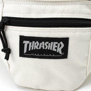 「THRASHER」綿キャンパス帆布製ウェスト&ボディー2WAYバッグアイボリー×マグロゴ 商品写真5