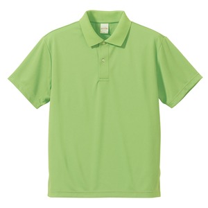 さらさらドライポロシャツ 3枚セット 【 Mサイズ 】 半袖 UVカット/吸汗速乾 4.1オンス ブライトグリーン/グリーン/イエロー 商品写真1