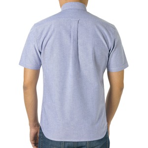 クールビズ対応オックスフォードボタンダウン半袖シャツ CB1068 O X ブルー XLサイズ 商品写真5