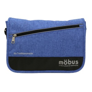 ドイツブランド Mobus(モーブス) メッセンジャーバッグ ブルー 商品写真1