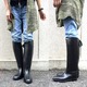 フランス軍放出 防水ロングブーツAIG LE社製未使用デットストック 47サイズ - 縮小画像1